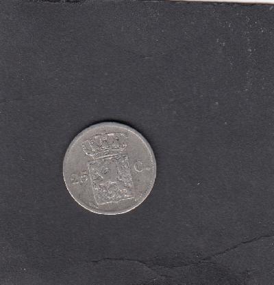 Beschrijving: 25 Cent WILLEM I